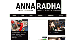 Desktop Screenshot of annaradha.com